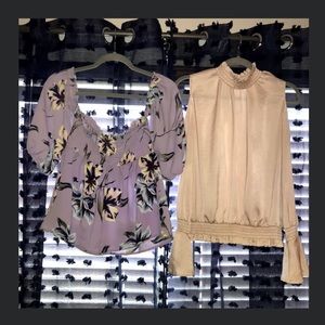 Off shoulder blouses